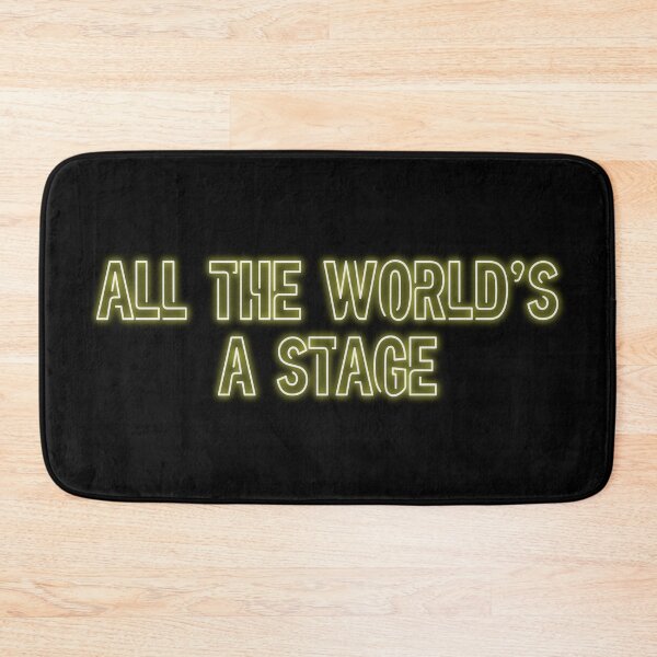 Item preview, All the World's a Stage — Shakespeare designed and sold by neon-d.