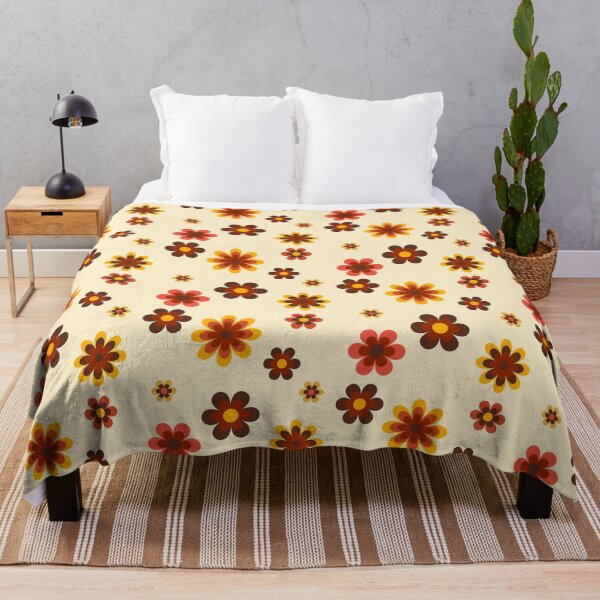 Item preview, Hike More Worry Less - 70's Flowers Vintage - Hiking - #20 designed and sold by WildBerryMount.