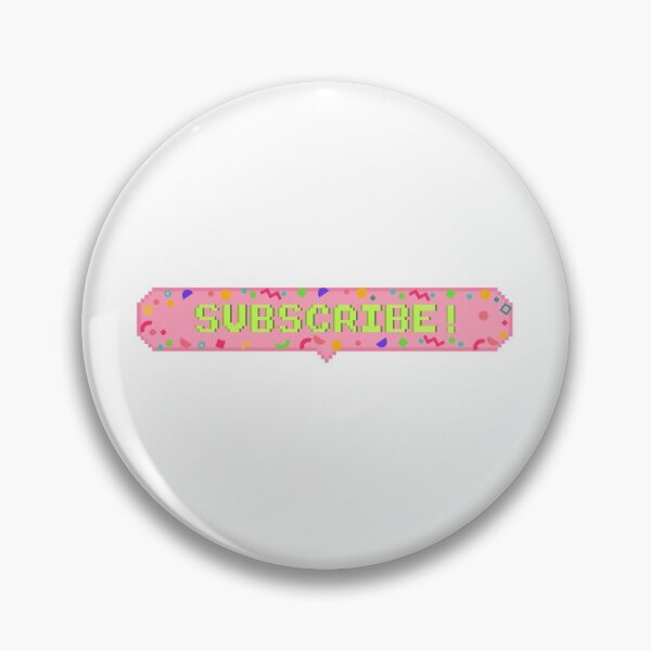 Item preview, Subscribe Sticker designed and sold by Sticker Vibes.