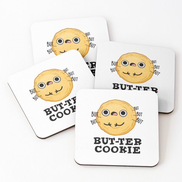 Item preview, Butter Cookie Funny Food Puns  designed and sold by punnybone.