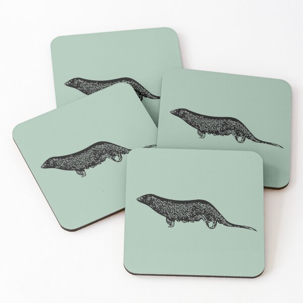 Item preview,   Egyptian Mongoose Black Design  designed and sold by designsasstultd.