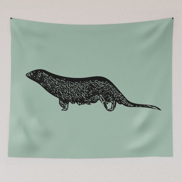 Item preview,   Egyptian Mongoose Black Design  designed and sold by designsasstultd.