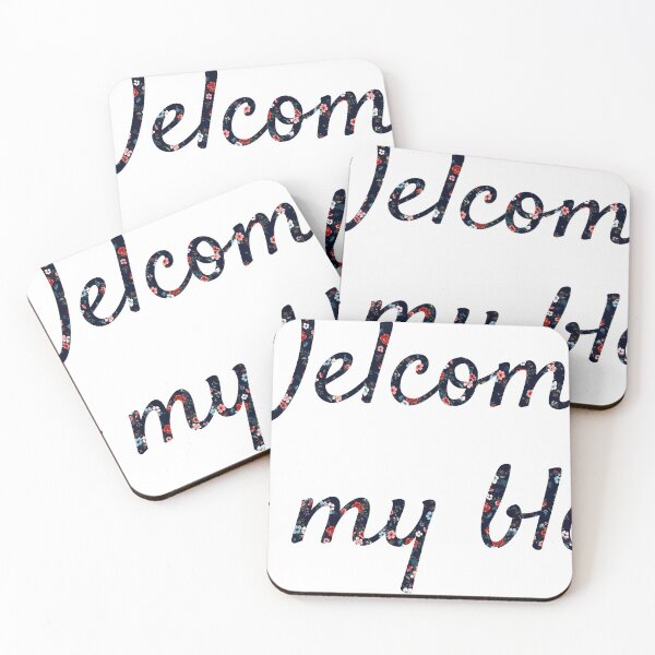 Item preview, Welcome to my Blog designed and sold by Marko Stevic.
