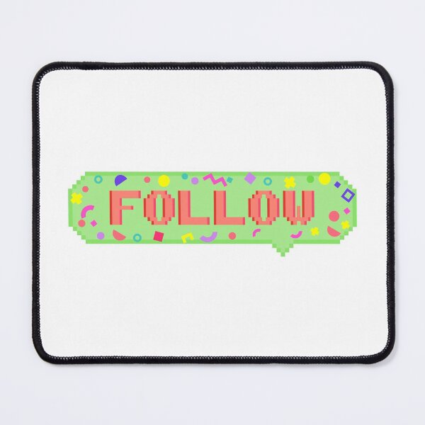 Item preview, Follow Sticker designed and sold by Sticker Vibes.