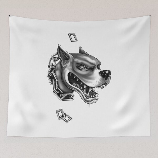 Item preview, DOG BREAKING CHAINS designed and sold by smackprints.