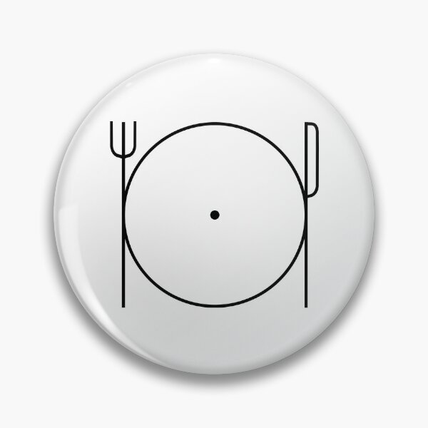 Item preview, Knife and Fork Mason Logo designed and sold by A Little Shop of Light.