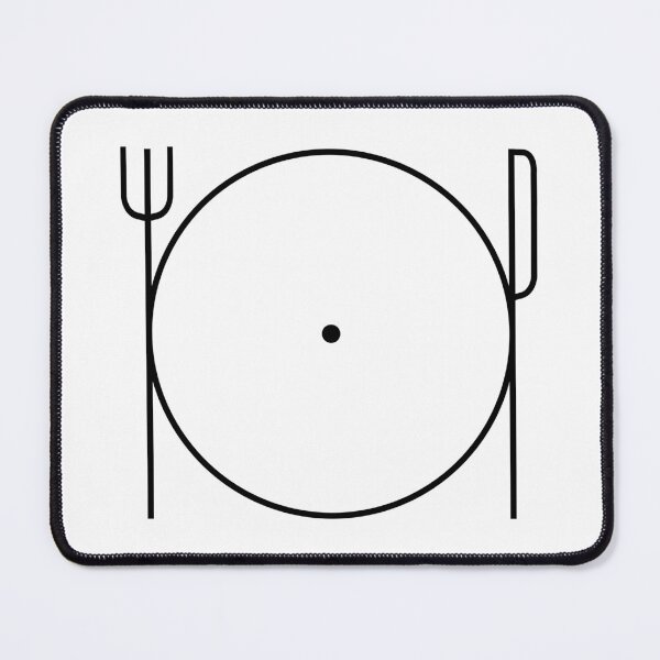 Item preview, Knife and Fork Mason Logo designed and sold by A Little Shop of Light.
