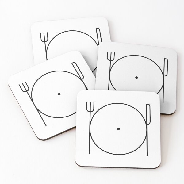 Item preview, Knife and Fork Mason Logo designed and sold by A Little Shop of Light.