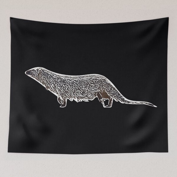 Item preview,  Egyptian Mongoose White Alternate Design  designed and sold by designsasstultd.