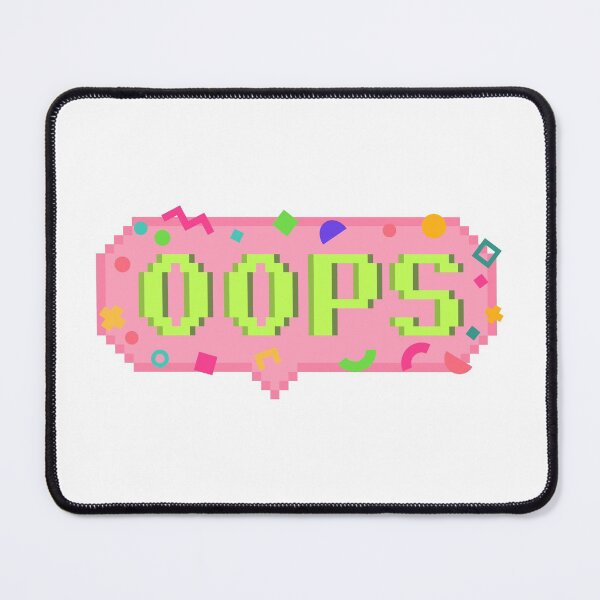 Item preview, Oops Sticker designed and sold by Sticker Vibes.