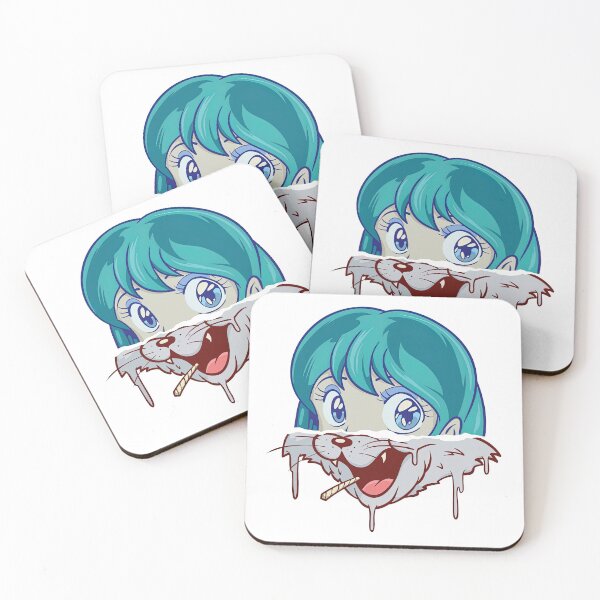 Item preview, Blushing Anime Girl Stickers Pak, Anime Girl designed and sold by graphic-genie.
