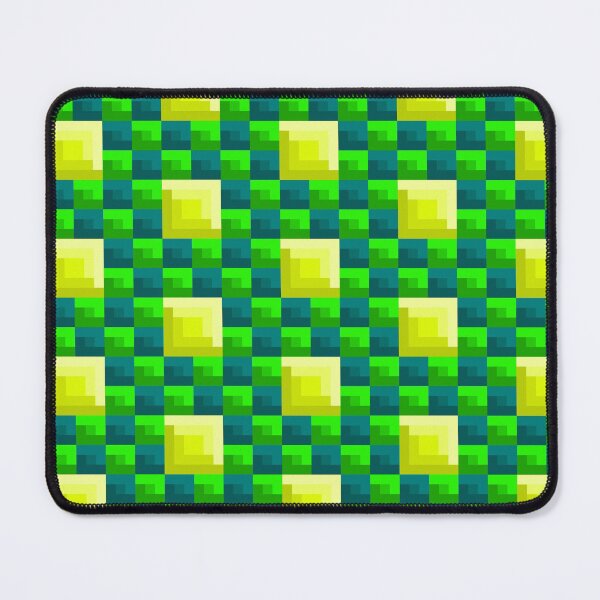 Item preview, Big Blocks and Little Blocks, Yellow Teal and Green designed and sold by rin3d .