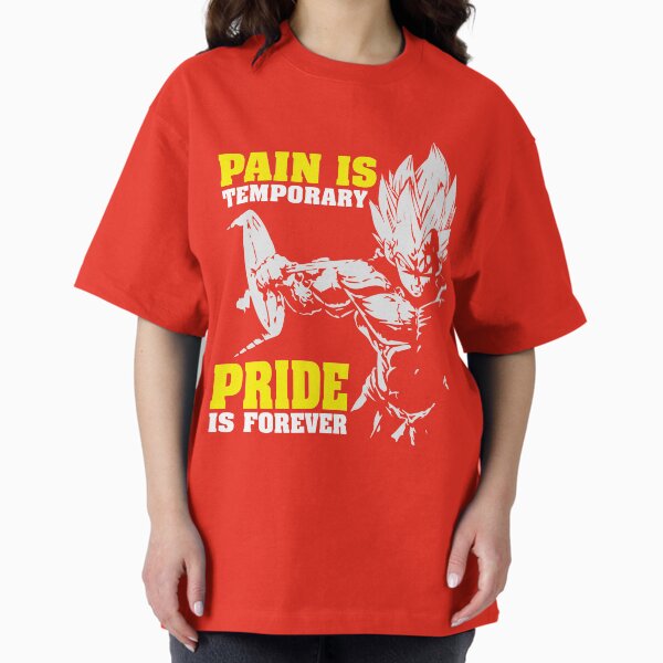 Item preview, Dragon Ball Vegeta GYM T-Shirt Pain Is Pride designed and sold by bluenopoint.
