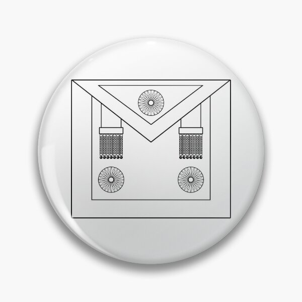 Item preview, Master Mason Apron Masonic Logo designed and sold by A Little Shop of Light.