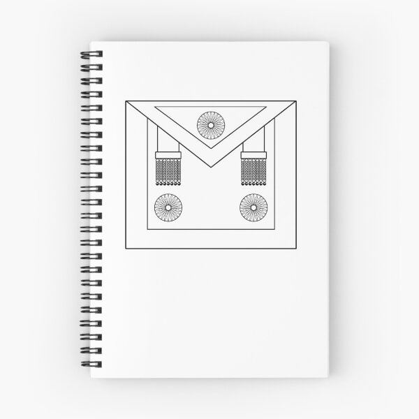 Item preview, Master Mason Apron Masonic Logo designed and sold by A Little Shop of Light.