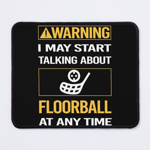 Item preview, Funny Warning Floorball designed and sold by ArydeaNoriega.
