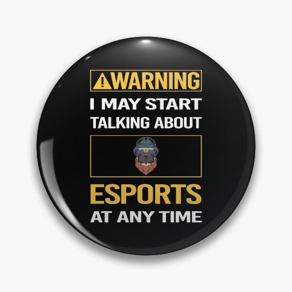 Artikelvorschau, Lustige Warnung Esports entworfen und verkauft von ArydeaNoriega.