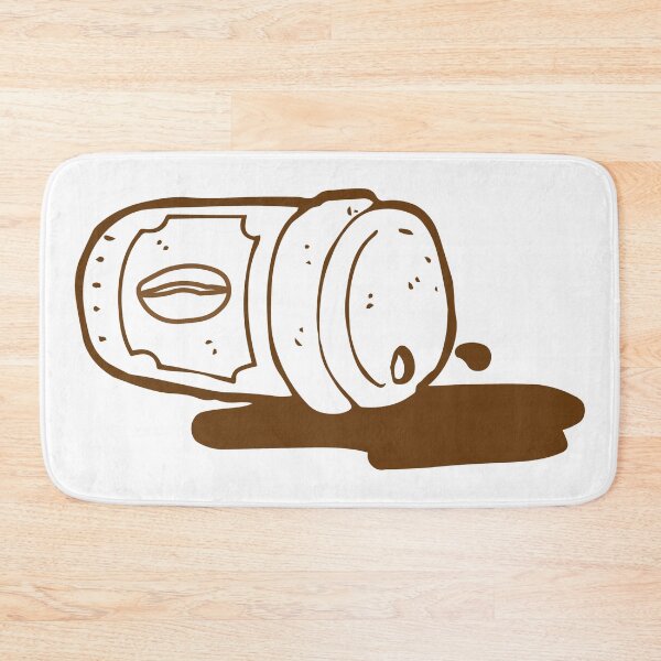 Item preview, Funny Spilled Coffee Cup - Funny Coffee - Coffee Cup designed and sold by TQ-Design.