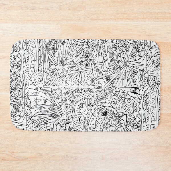 Item preview, abstract expressionism look at me  designed and sold by TrendyandArtsy.
