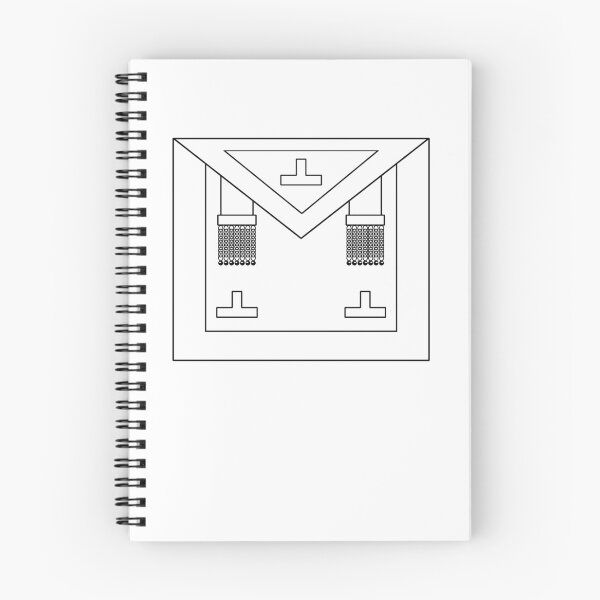 Item preview, Worshipful Master Apron Masonic Logo designed and sold by A Little Shop of Light.