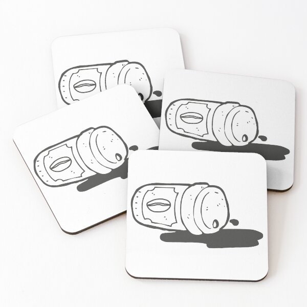 Item preview, Funny Spilled Coffee Cup - Funny Coffee - Coffee Cup designed and sold by TQ-Design.