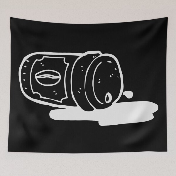 Item preview, Funny Spilled Coffee Cup - Funny Coffee - Coffee Cup designed and sold by TQ-Design.