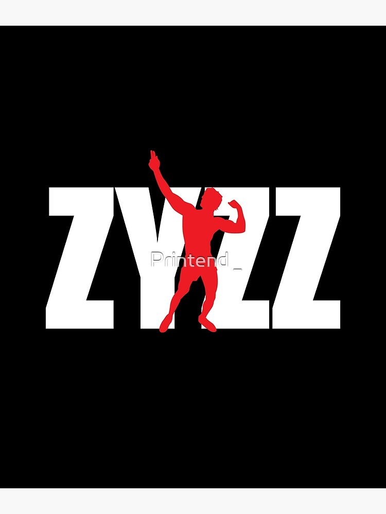 "The Legacy Of Zyzz Zyzz Pose For Bodybuilders (Black Edition
