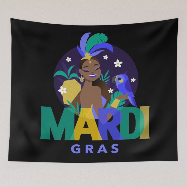 Item preview, Mardi Gras Party Girl Gift  designed and sold by Paula Helit.