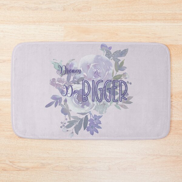 Item preview, Dream bigger Do Bigger -2022- Very Peri- floral- Strong Women designed and sold by Mumzy2many.