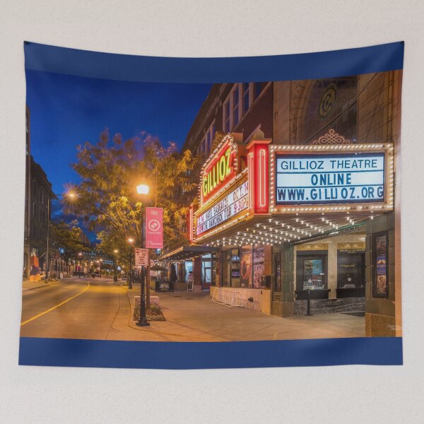 Item preview, Gillioz Theatre At Night designed and sold by mljdwhite.