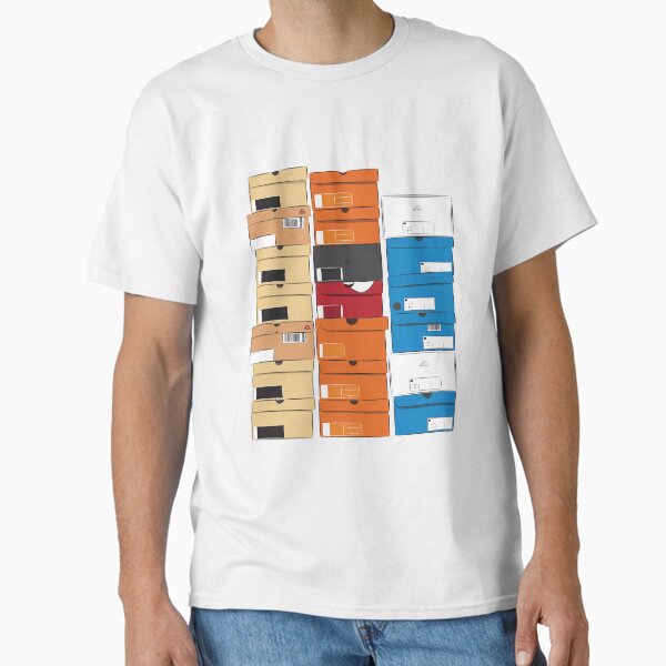 Item preview, Closed triple stack shoe boxes logo 1D designed and sold by UnaErre.