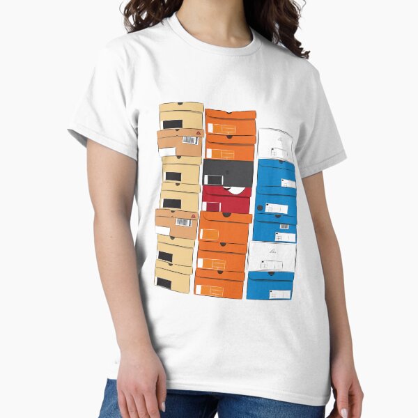 Item preview, Closed triple stack shoe boxes logo 1D designed and sold by UnaErre.