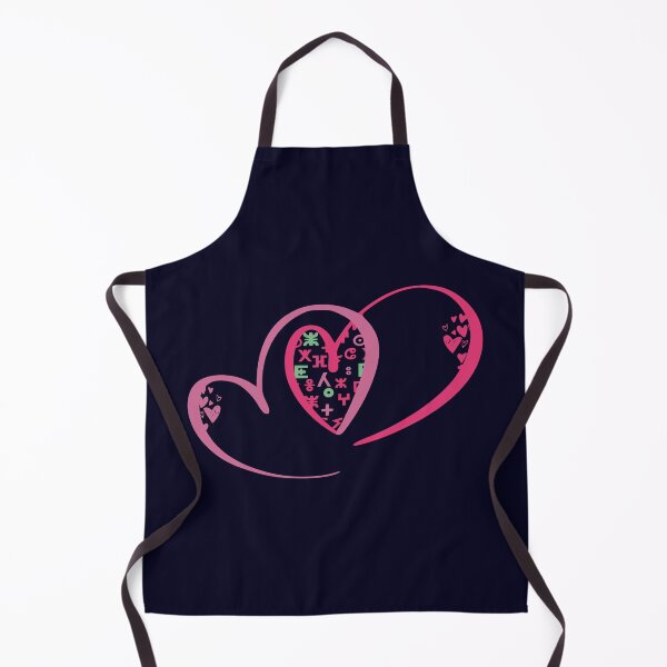 Item preview, hearts with tifinagh alphabet 2 - Amazigh and Berber designed and sold by raninou.