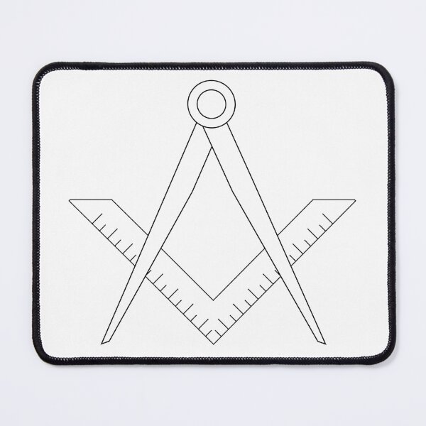 Item preview, Masonic Square and Compasses Logo designed and sold by A Little Shop of Light.