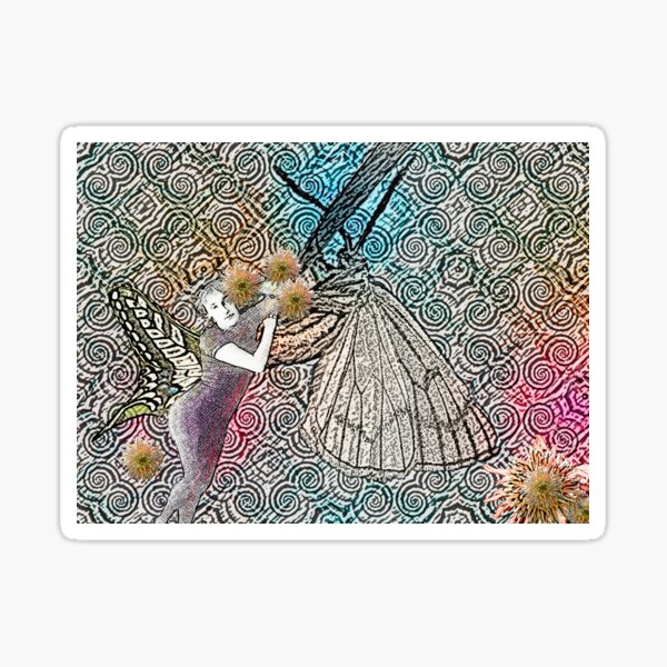 Madame Butterfly Sticker