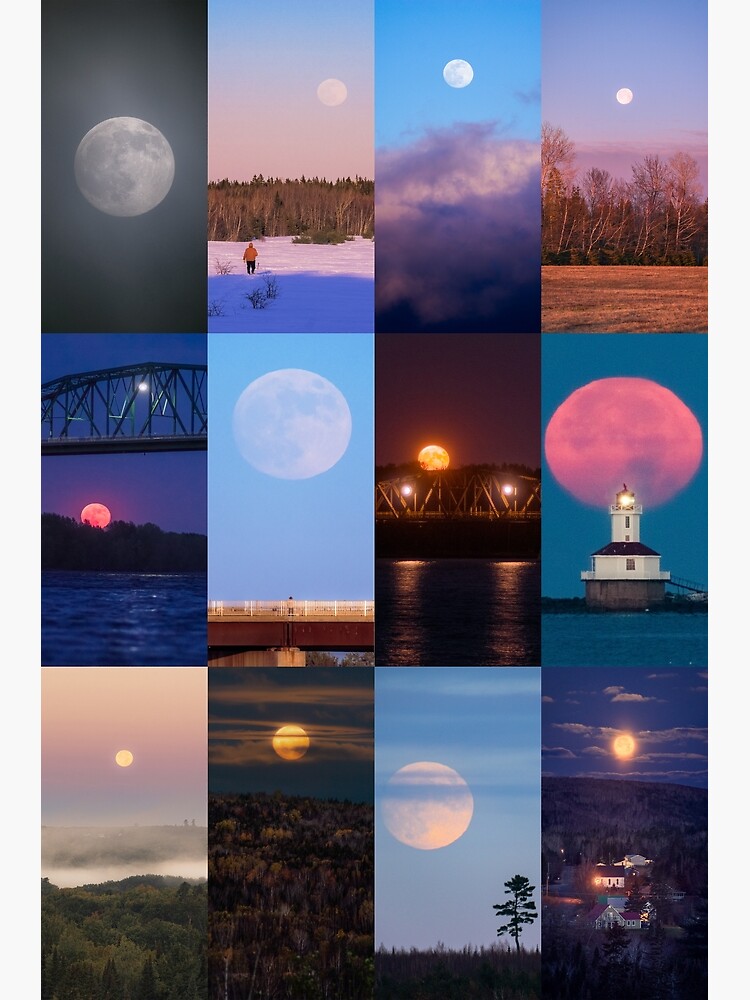 4 x 3 – Full Moons of 2021 by bradperry