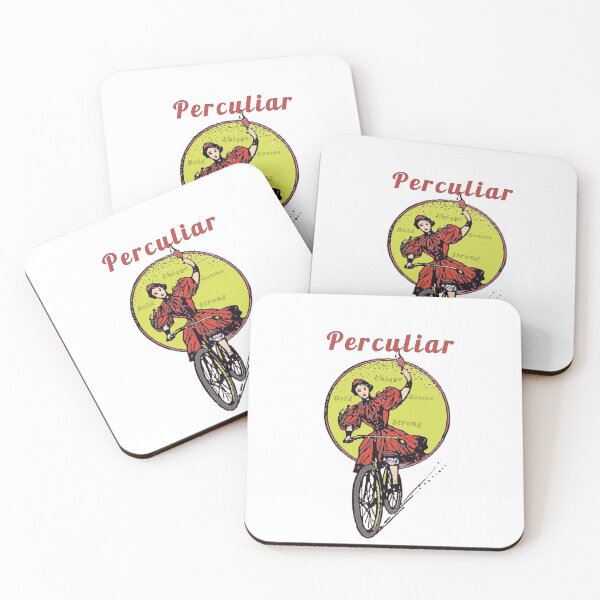 Item preview,  Perculiar =unique(retro girl cycling edition) designed and sold by JIMMYKIVUTI.
