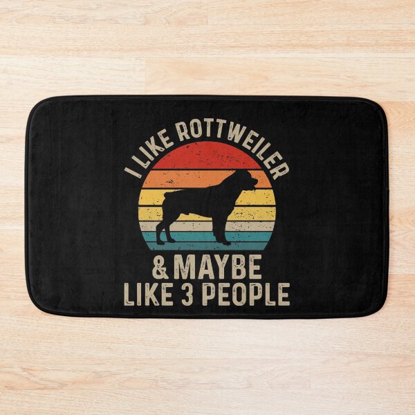 Item preview, I Like Rottweiler And Maybe Like Three People - Rottweiler Dog Breed Lover designed and sold by tjred01.