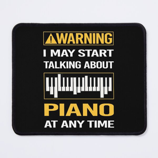 Item preview, Funny Warning Piano Pianist designed and sold by FulviaContreras.