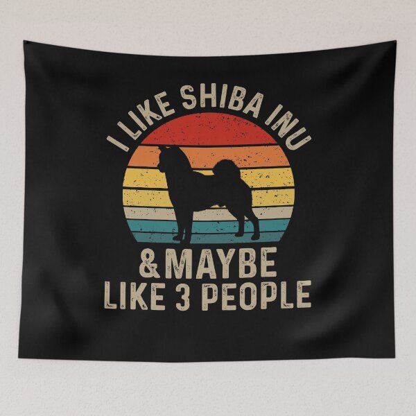 Item preview, I Like Shiba Inu And Maybe Like Three People - Shiba Inu Dog Breed Lover designed and sold by tjred01.