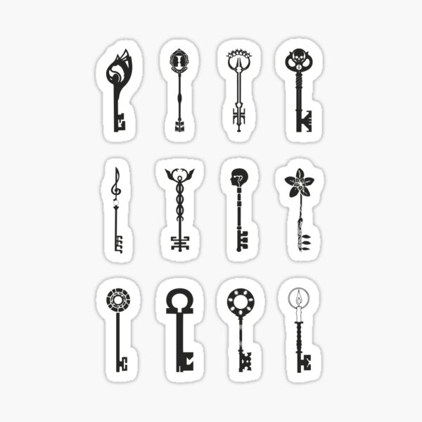 Locke Key Stickers for Sale