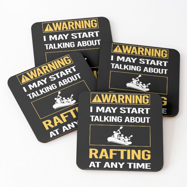 Item preview, Funny Warning Rafting designed and sold by FulviaContreras.