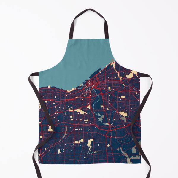 Item preview, Cleveland City Map of Ohio, USA - Hope designed and sold by deMAP.