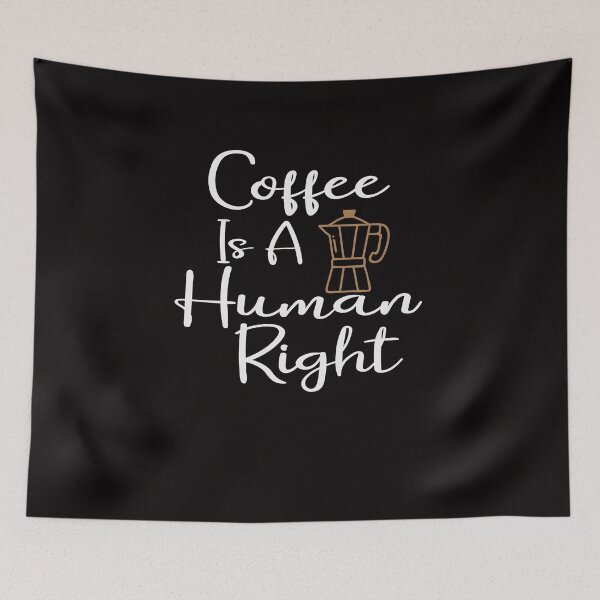 Item preview, Coffee Is A Human Right Caps, my love, funny coffee  for valentine day 2022 designed and sold by MORADRIF.