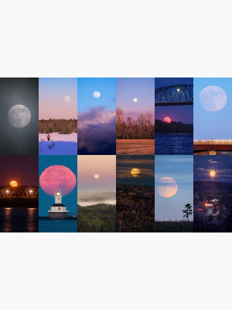 6 x 2 – Full Moons of 2021 by bradperry