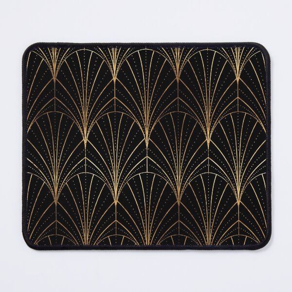 Item preview, Art Deco Waterfalls // Black designed and sold by The Wellington Boot.