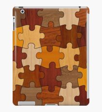 Puzzle Wood iPad Case/Skin