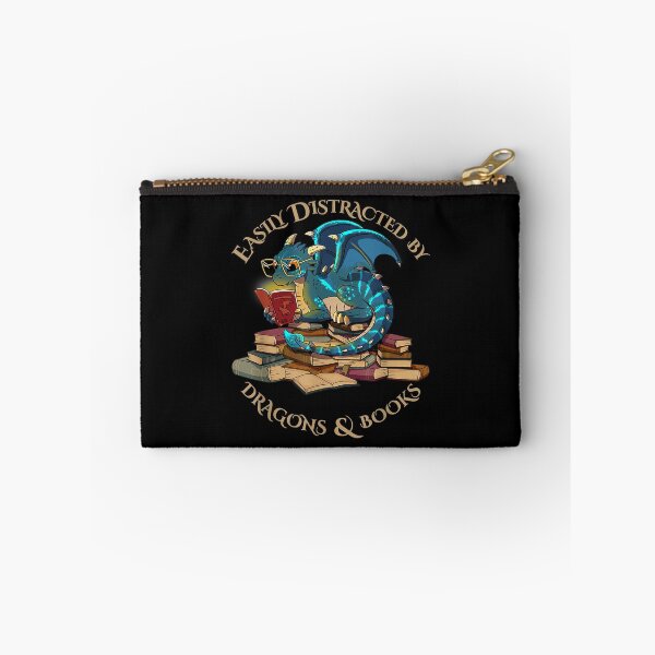 Item preview, Easily Distracted By Dragons And Books Dragon Art designed and sold by RobertJason.