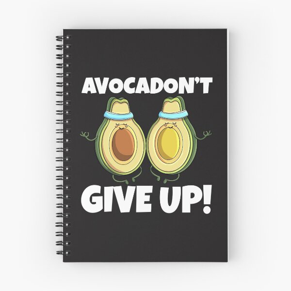 Item preview, Avocadon't Give Up designed and sold by Bendthetrend.