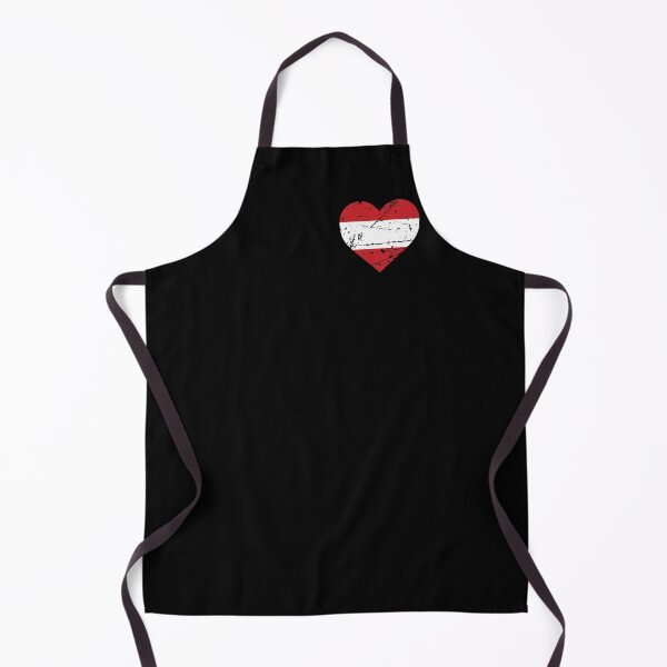 Item preview, Austria Heart Flag Austrian Patriot Fan designed and sold by SuperFreshArt.